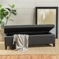 thumbnail image 3 of Miekor Furniture HARTFORD STORAGE OTTOMAN BS9334, 3 of 6