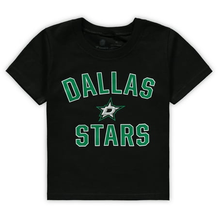 Dallas Stars Shield - Dallas Stars Fanatics Branded Toddler Team Victory Arch T-Shirt - Black