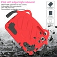 thumbnail image 6 of Decase Rugged Tablet Shell for Samsung Galaxy Tab A7 Lite 8.7 inch 2021 Model (SM-T220/T225/T227),Kids Friendly Hybrid Shockproof Drop Proof Protection Cover With EVA Handle & Kickstand , Red, 6 of 8