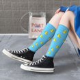 thumbnail image 5 of Naloa Duck Swimming Thigh High Socks Extra Long Stretchy Sock Women Over Knee High Opaque Stocking Daily Wear, 5 of 6