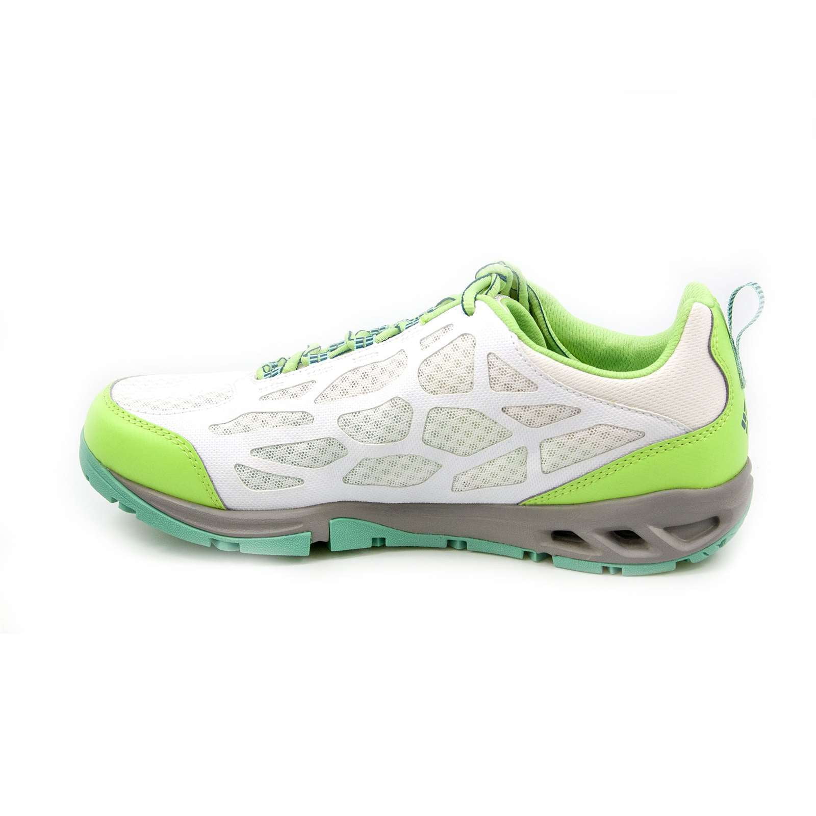 Columbia Women's Megavent Fly Hiking Shoes, White \ Deep Wave,6.5 M US