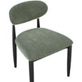 thumbnail image 5 of Meridian Furniture Riccio Olive Performance Fabric Dining Side Chair (Set of 2), 5 of 5