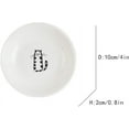 thumbnail image 2 of 6pcs Cute Cat Ceramic Sauce Dish Seasoning Dish Dessert Plate Snack Plate Side Dish, 4 inches, 2 of 6