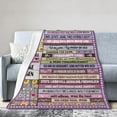 thumbnail image 2 of Yibo Mother's Day Gift Blanket Flannel Soft and Comfortable Anti-static Bed Sofa Blanket, 2 of 7