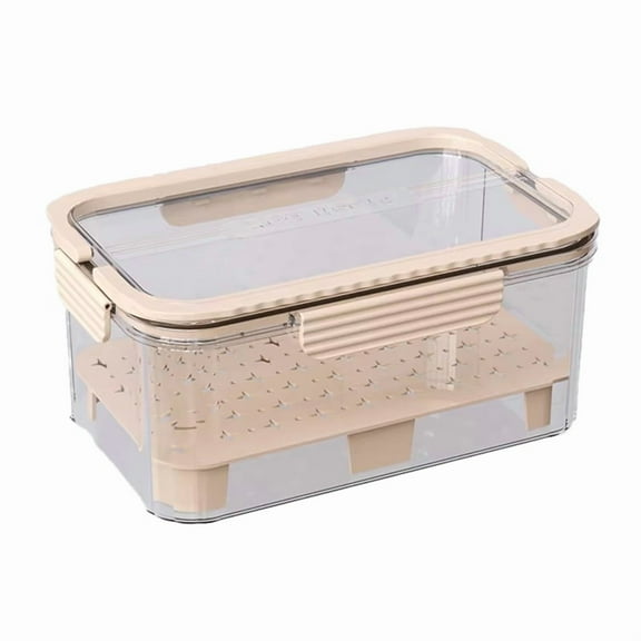 Insulated Outdoor Picnic Cooler Box with Ice Pack,Long-Lasting Refrigeration for Food and Beverages, for Camping A,1 * Outdoor Picnic Cooler Box,Creamy White