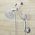 Better Homes & Gardens 5 Setting Combo Showerhead in Satin Nickel