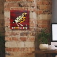 thumbnail image 5 of Epic Graffiti 'Wyoming Meadowlark' by Design Turnpike, Giclee Canvas Wall Art, 12"x12", 5 of 8