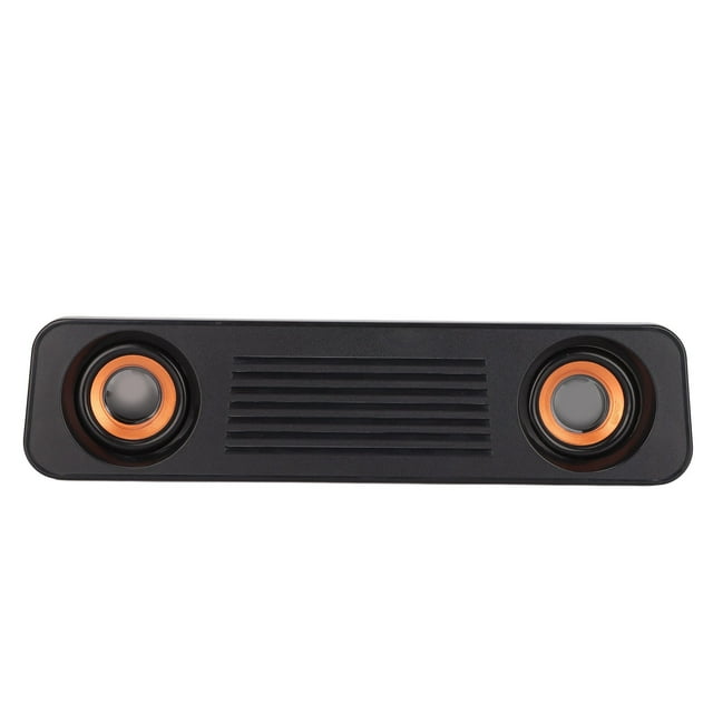 Long Speaker, Compact 60Hz-20kHz Wired Speaker 3.5mm Plug Exquisite Appearance for Computer for TV