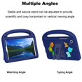 thumbnail image 4 of Dteck Crossbody Strap Kids Case for Samsung Galaxy Tab A9 8.7-inch (SM-X110/X115/X117),Cute EVA Hand Grip Case Shockproof Kickstand Cover with Shoulder Strap,Navyblue, 4 of 6