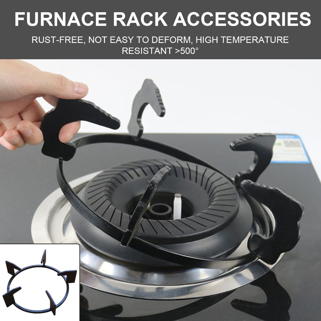 Wok Rings Replacement Parts Cast Iron Wok Support Rings for Gas Stove Burners Grate
