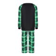 thumbnail image 4 of Pijamas Navideñas Pyjama 2 pièces parent-enfant pour bébé, enfant, adolescent, adulte Ygjytge Verde*niño 8 A para Unisex, 4 of 9