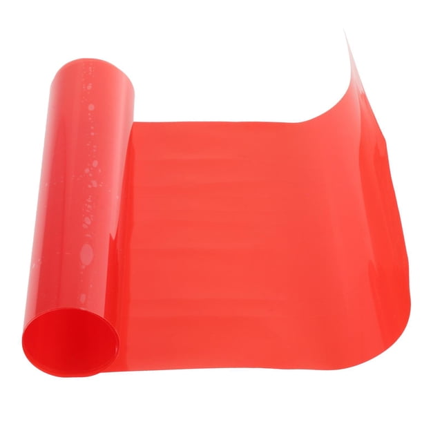 Lámina de película para cejas de luz antiniebla delantera automotriz, impermeable, para Atto, 3 yuanes más 2 piezas rojo