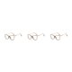 thumbnail image 5 of Qarigey Gafas de ojo de gato Anti luz azul para mujer lentes acrílicos gafas de ordenador gafas de marco grande de lujo para óptica Type1 NO1, 5 of 6