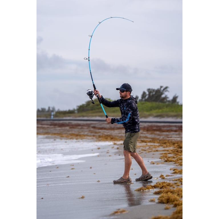 PENN BlackTipH Surf Fishing Combo Kit, 10' Heavy Rod, Wrath II