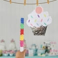 thumbnail image 3 of Holiday Decoration Surprise Candy Party Pinata Ice Cream Cake Pinata with Stick, 3 of 13