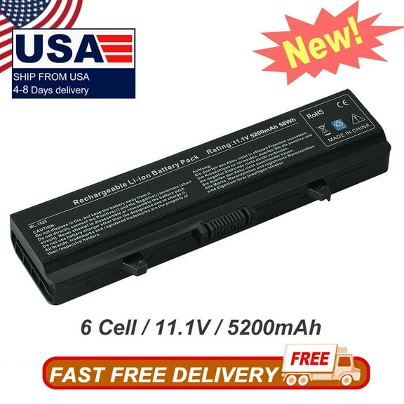 Laptop Battery For Dell Inspiron 1526 1525 1545 1546 Pp29l Pp41l Rn873 XR693