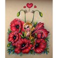thumbnail image 1 of Diamond Painting (DB0500) niña y la flor Full Round Rhinestone Wall 50x70cm Hugtrwg Para estrenar, 1 of 1