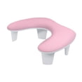 thumbnail image 4 of Reposabrazos para manicura, reposamanos de piel sintética para técnicos de uñas, herramienta de manicura cómoda para manicuristas principiantes, salón Rosa, 4 of 8