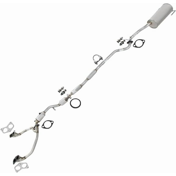 Stainless Steel Complete Exhaust System with Y-Pipe, Catalytic Converter, Resonator & Muffler Fits 2000–2004 Subaru Outback 2.5L – Direct Fit