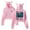 Pink, variant on Phil Wickham Song Of The Saints Tour 2026 Hoodie Cat Ears Crop Top Long Sleeve Streetwear Women's Clothes