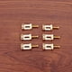 thumbnail image 4 of Soidarity 6 piezas de silla de montar de puente de guitarra eléctrica piezas de repuesto accesorio Accesorios para instrumentos musicales, 4 of 6