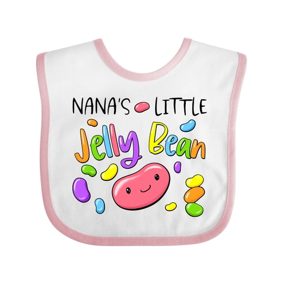 Inktastic Nana's Little Jellybean Cute Easter Candy Boys or Girls Baby Bib