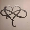 thumbnail image 4 of Fridja Eternal Love Wrought Iron Decoration Indoor Ornaments Metal Wall Decoration, 4 of 9