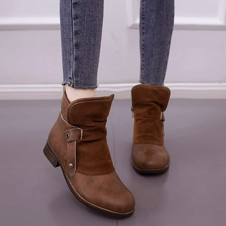 

Fashion Women High-Heeled Single Boots Lace-up Platform Boots Ankle Boots Shoes