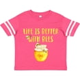 thumbnail image 3 of Inktastic Life's Better With Bees 2 Boys or Girls Toddler T-Shirt, 3 of 5