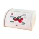 thumbnail image 1 of Contenedor de pan con tapa enrollable, contenedor de almacenamiento de cocina, 31 x 26 x 17 cm, gran capacidad, estilo rústico Cereza, 1 of 9