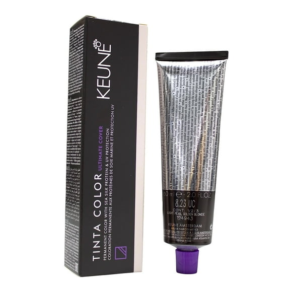 Keune Tinta Color 8.23 UC Permanent Color Light Pearl Golden Blonde 2 Oz