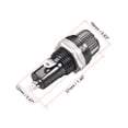 thumbnail image 2 of Portafusibles Montado en Panel con Tapa de Tornillo 5mm x 20mm AC 125V/15A 250V/10A 10Pcs, 2 of 3