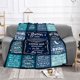 thumbnail image 4 of LHSHID Goddaughter Gifts from Godmother Godfather to My Goddaughter Blanket Throw Christmas Birthday Christian Gifts for Goddaughter from Godmother 40x50in, 4 of 6