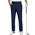 thumbnail image 2 of GrmtClth Mens Golf Pants Casual Business Dress Pants Stretch Quick Dry Lightweight Trousers with Pockets for Business Casual Travel Office 2XL, 2 of 9