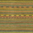 thumbnail image 1 of Ahgly Company Indoor Square Abstract Gold Abstract Area Rugs, 6' Square, 1 of 6