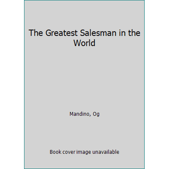Pre-Owned The Greatest Salesman in the World (Hardcover) 0553052551 9780553052558