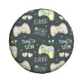 thumbnail image 2 of Gaeub Gamers 14-17in Tire Cover, Spare Tire Cover, for Camper Caravan, Trailer, Car, Truck, SUV, Jeep - 17 inch, 2 of 9