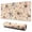 Yorkie Dog, variant on Long Mouse Pads for Desk,White Poodle Dog Hawaiian Floral Desk Mats on Top Of Desks, Desk Mouse Pad Extra Large with 3mm Non-Slip Base and Stitched Edge for Gaming,Office,Work,Home 47.3"x23.6"