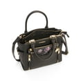 thumbnail image 3 of Big Buddha Faux Leather Women's Satchel with Floral Printed Pouch, 3 of 4