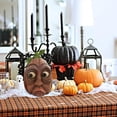 thumbnail image 3 of Calabaza De Resina De Calabaza De Halloween Con Expresiones Realistas Para La Decoración De Halloween Cateissary HA040332-01, 3 of 4