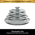 thumbnail image 2 of Ninja NeverStick Premium Anti-Scratch Nest System, 10-Piece Cookware Set C59500, 2 of 11