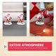 thumbnail image 3 of 4Pcs Adorable Santa Models Decors Decorative Santa Adornments (Mixed Style), 3 of 4