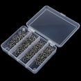thumbnail image 1 of Anillos Partidos Dobles Cola Acero Inoxidable 200x, 1 of 8
