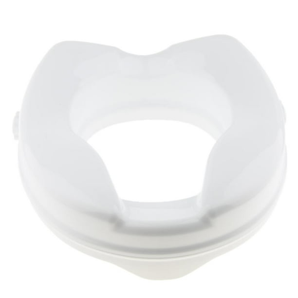 Elevador de Asiento de Inodoro perfecl Extensor Alargado 2 pulgadas