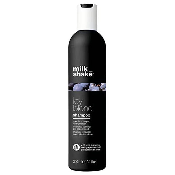 milk_shake Champú Rubio Frío - Champú de Pigmento Negro para Cabello
