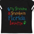 thumbnail image 4 of Inktastic Florida Grandma Grandpa Loves Me Boys or Girls Toddler T-Shirt, 4 of 5