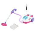 thumbnail image 2 of Aspiradora de juguete para niños, juguete de limpieza del hogar, regalos de cumpleaños, juego de juguetes de limpieza para niños pequeños, preescolar, con 2 luces, 2 of 8
