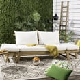 thumbnail image 3 of Safavieh Tandra Outdoor Contemporary Daybed w/ Pillow and Cushion, 3 of 11