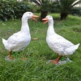 thumbnail image 4 of Outdoor Family Duck Statue Mother Child Duck Children's Garden Statue for Garden Decoration, 4 of 6