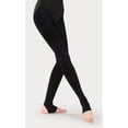 thumbnail image 6 of CPNG Girls Stirrup Tights Dance Socks Solid Color Thin Pantyhose 60D Stepping Pantyhose Dance Socks Ballet Tights(Khaki,10-14 Years), 6 of 9